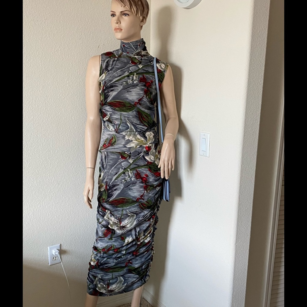 Dolce & Gabbana Vintage Ruched Draped Dress